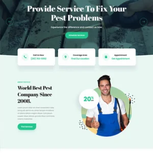 害虫防治服务公司官网静态html模板