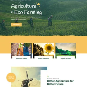 创意的农业生产种植企业网站HTML模板