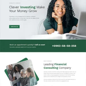 创业项目投资公司bootstrap静态html5网站模板