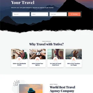 html5旅游旅行社官网模板
