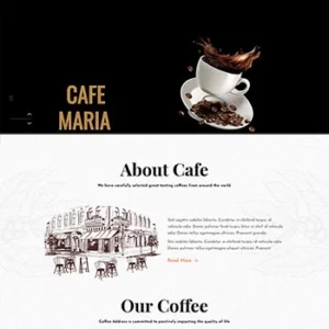 甜品茶餐厅官网html模板