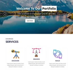 多功能的企业介绍展示html5模板