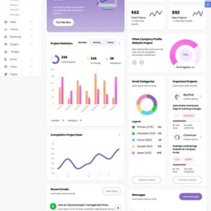 app业务统计管理后台模板