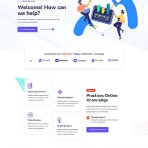 多用途的数字信息管理企业模板