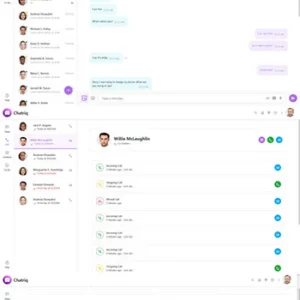 web网页聊天功能页面模板