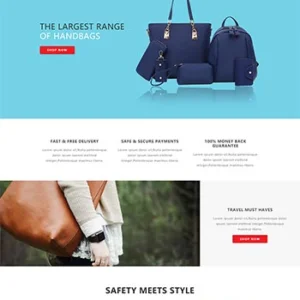 通用的Bootstrap响应式箱包电子商务网站模板