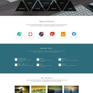 电子产品维修服务网站html静态网站模板
