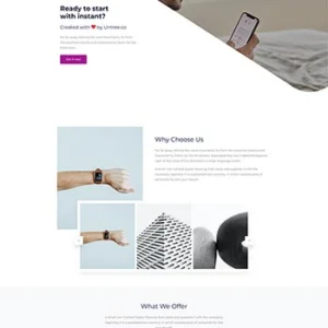 创新产品业务动态响应式网页模板