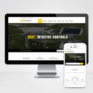 (自适应手机端)响应式五金电器出口英文外贸类网站模板 H