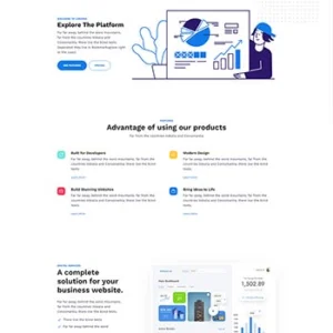登录页设计公司HTML5网站模板