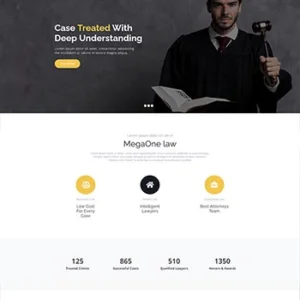 法律咨询服务机构HTML5网站模板
