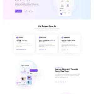 APP开发网站源码_软件公司网站模板代码