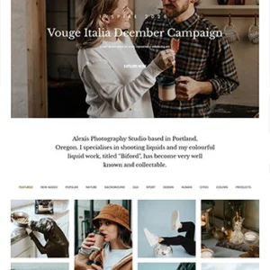 响应式摄影机构前端静态Bootstrap5模板