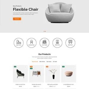 HTML5家居家具电子商务前端静态网站模板