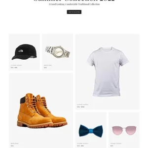 小众时尚单品在线电子商务网站模板