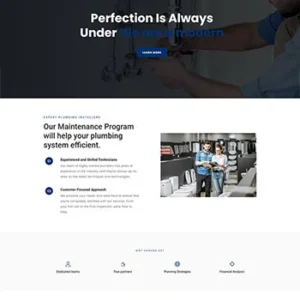 家庭设备维修清洗服务公司前端静态html网站模板