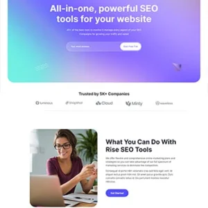 SEO搜索引擎优化工具服务前端静态网站模板