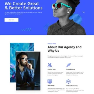 网页设计服务网络公司前端网站模板