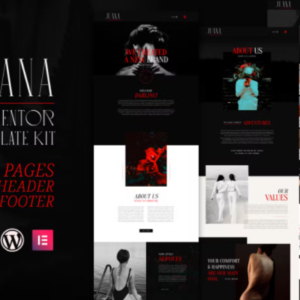 时尚商店 Elementor 外贸网站模板