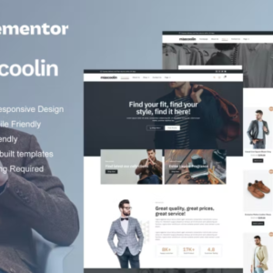 时尚商店 Elementor 外贸网站模板