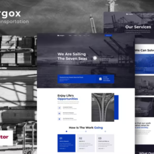 物流和运输 Elementor Pro 外贸网站模板