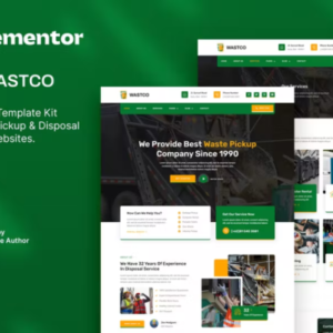 废物收集和处置服务外贸网站模板