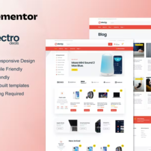 Woocommerce 电子商店 Elementor 外贸网站模板