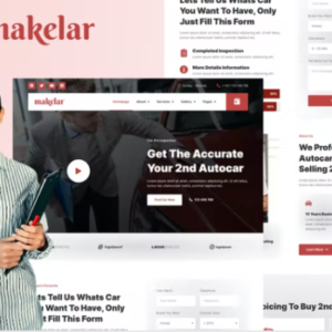 汽车检测服务 Elementor 外贸网站模板