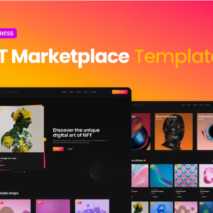 NFT Marketplace Elementor 模板工具包