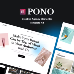 创意机构 Elementor 外贸网站模板