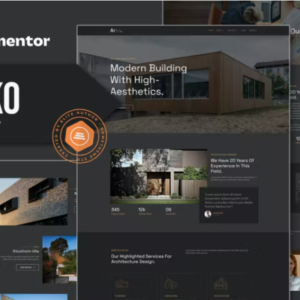 Architecture Elementor 模板工具包