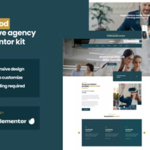 Creative Agency Business Elementor Pro 外贸网站模板