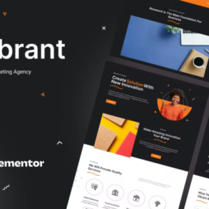 数字代理 Elementor 外贸网站模板