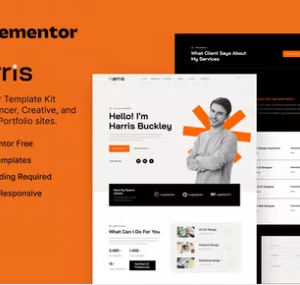 创意和个人投资组合 Elementor 模板工具包