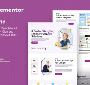 创意组合和代理 Elementor 模板工具包