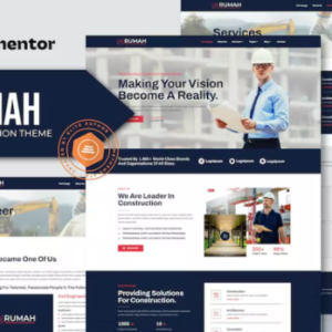 建筑主题 Elementor 外贸网站模板