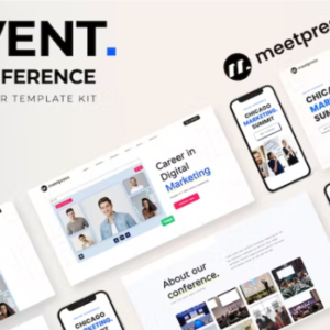 活动和会议 Elementor 外贸网站模板