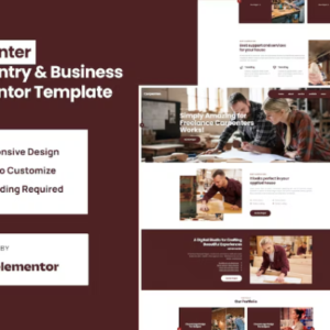 Business Elementor Pro 外贸网站模板