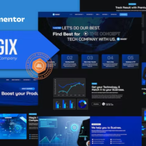 Saas & Tech Company Elementor 模板工具包