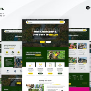 环境慈善元素模板工具包