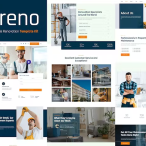 家居装修和装修外贸网站模板