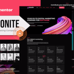 数字营销公司 Elementor Pro 外贸网站模板