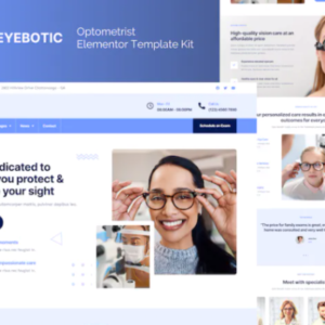 验光师 Elementor Pro 外贸网站模板
