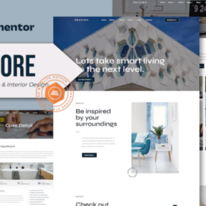 建筑与室内设计 Elementor Pro 外贸网站模板
