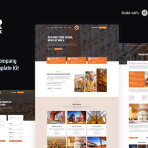 Construction Elementor Pro 外贸网站模板