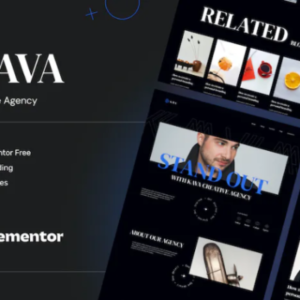 创意机构 Elementor 外贸网站模板