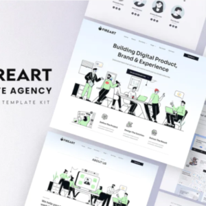 创意机构 Elementor 外贸网站模板