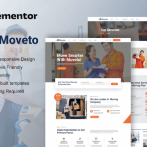 搬家公司 Elementor 外贸网站模板