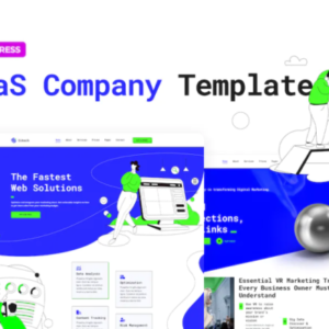 SaaS 公司 Elementor Pro 外贸网站模板