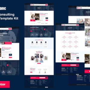 业务咨询 Elementor 外贸网站模板